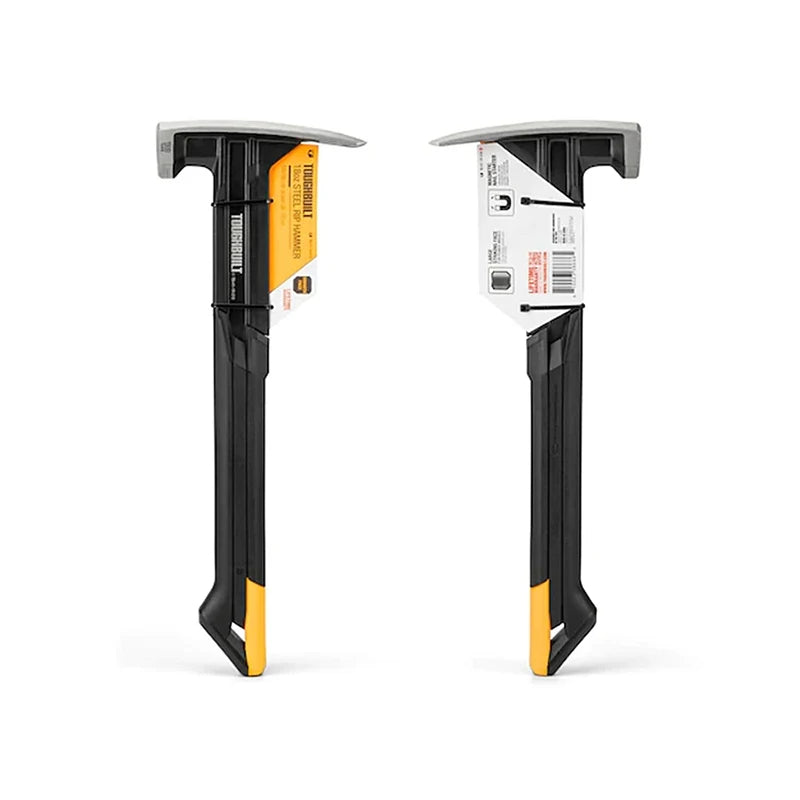 TOUGHBUILT Shockproof Steel Hammer with Magnetic Nail Groove