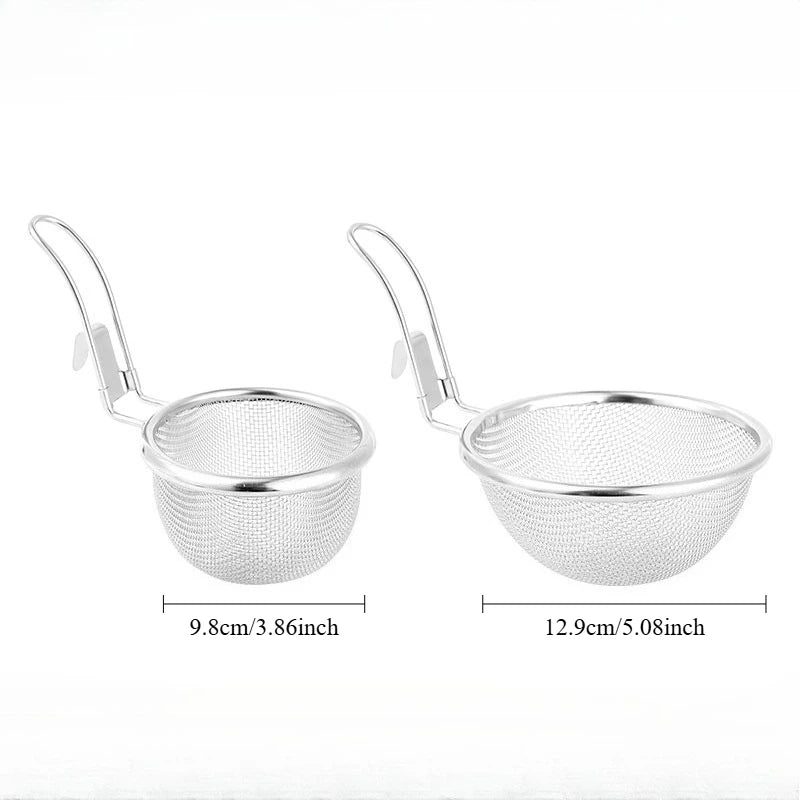 304 Stainless Steel Colander - Multi-functional Kitchen Strainer