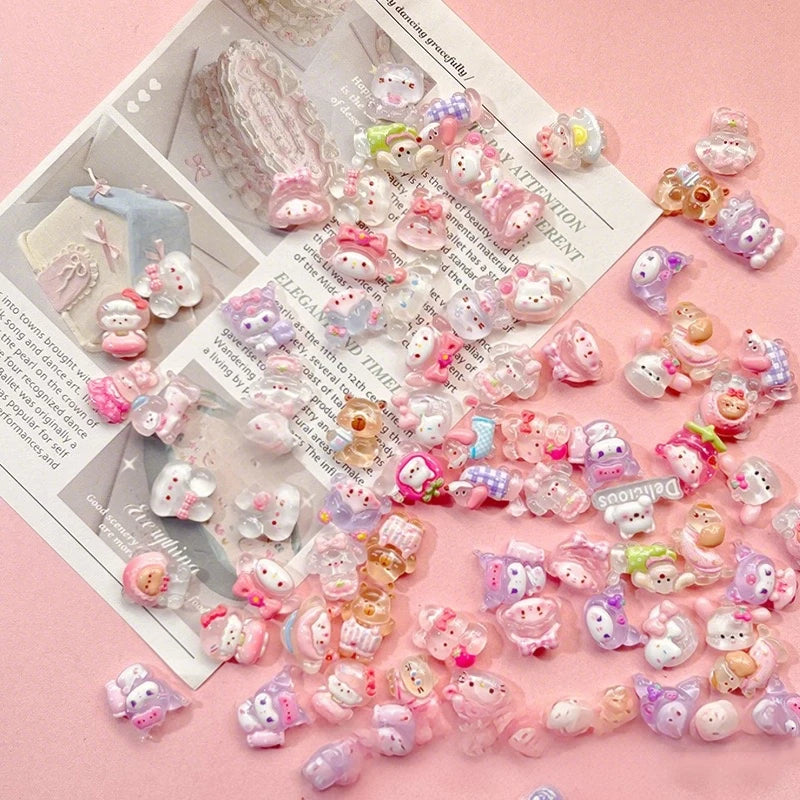 DIY Mini Smooth Transparent Resin Accessories for Phone Cases & Crafts