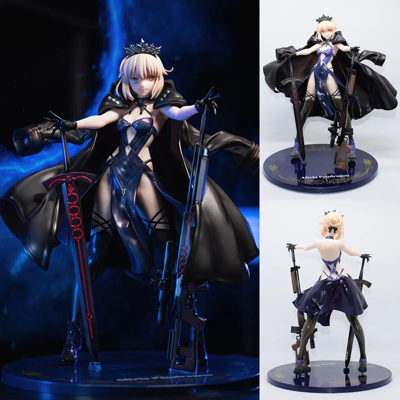25cm PVC Anime Action Figure - Dark Warrior Collectible Toy