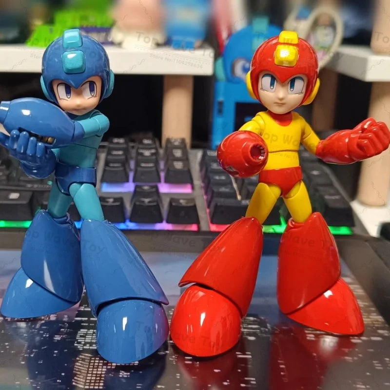 2025 Threezero MDLX Movable Rockman Action Figure - Collector's Model