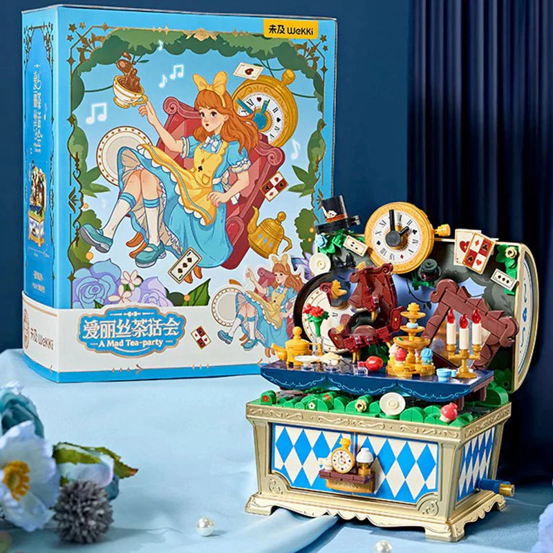 Enchanting Fairy Town Musical Blocks - Creative DIY Toy Gift