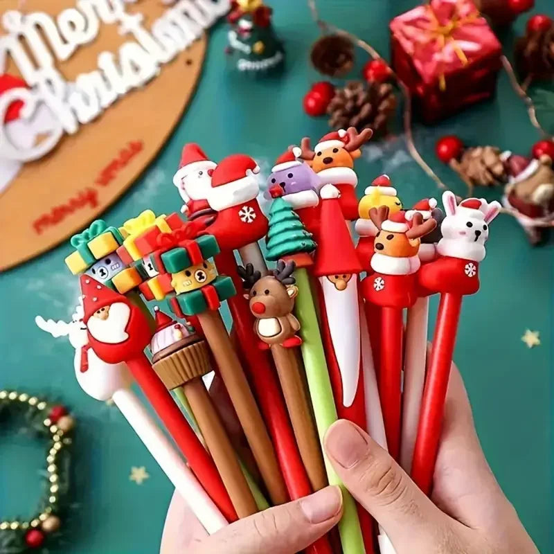 12 Christmas Neutral Pens - Perfect Holiday Gifts & Decor