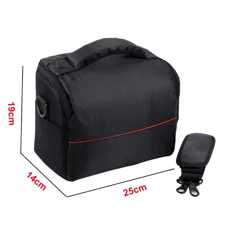 Waterproof Nylon Camera Shoulder Bag for DSLR & Mirrorless Cameras