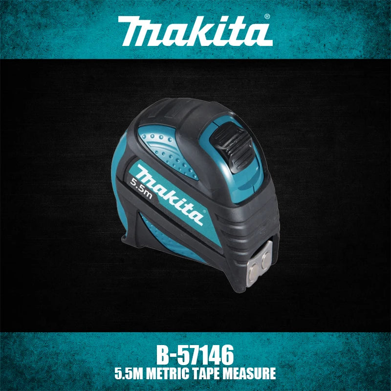 Makita Heavy-Duty Metric Tape Measure: 5.5m, 7.5m, 10m Options
