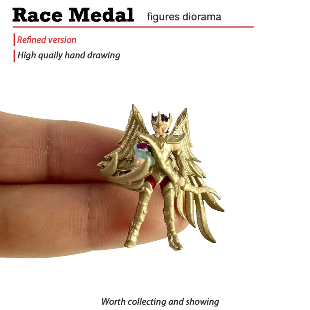 12cm Mini Gold Saint Seiya Figure - Stunning Collectible Doll