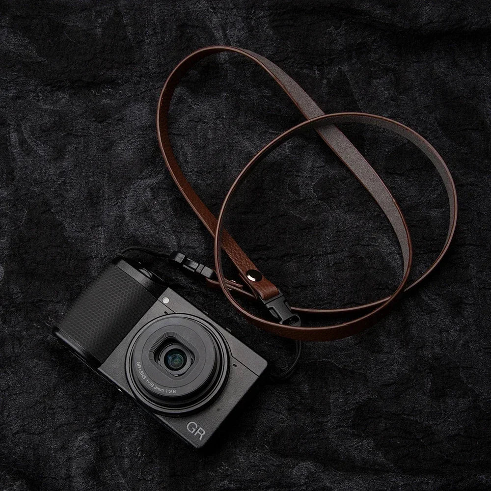 Genuine Leather Camera Strap for DSLR & Mirrorless - Quick Release