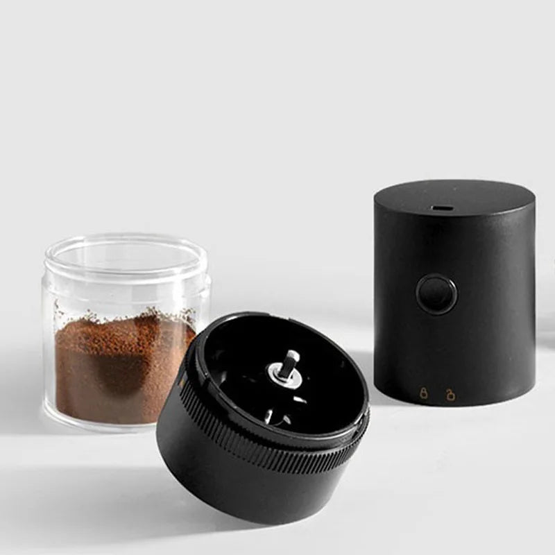 USB Rechargeable Coffee Grinder - Adjustable & Portable Grinding