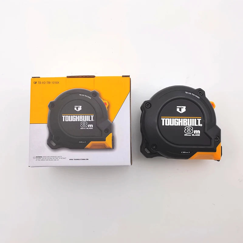 TOUGHBUILT Ergonomic Tape Measure - 3 to 10M with Rugged Design