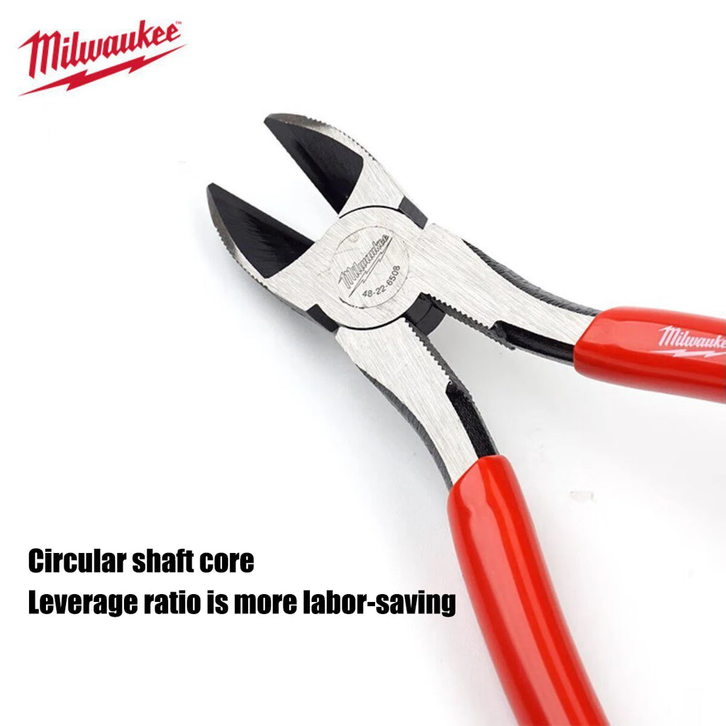 Milwaukee Comfort Grip Diagonal Cutting Pliers - 6" & 8" Options