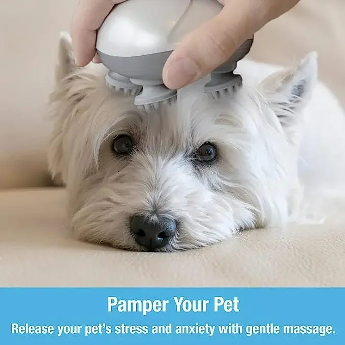 Calming Electric Pet Massager - Relief for Stress & Stiffness