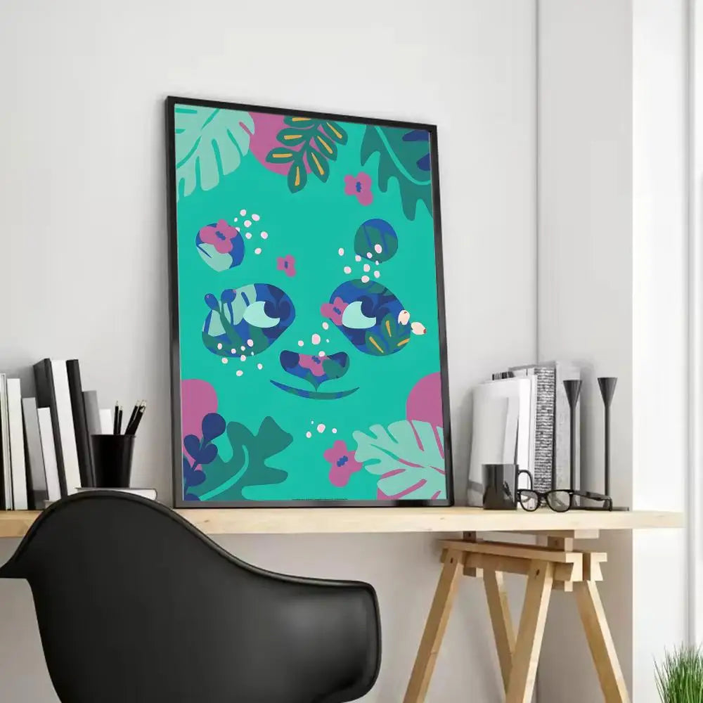 Kung Fu Panda HD Wall Art Poster - Waterproof Aesthetic Decor