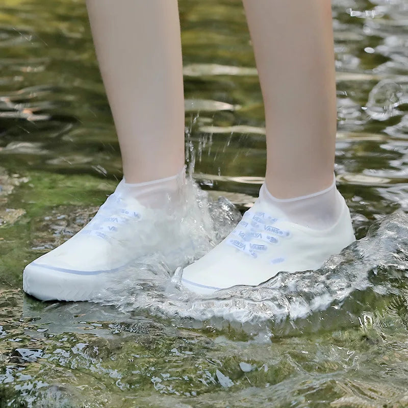 Waterproof Non-Slip Shoe Covers - Reusable Outdoor Rain Boot Protectors