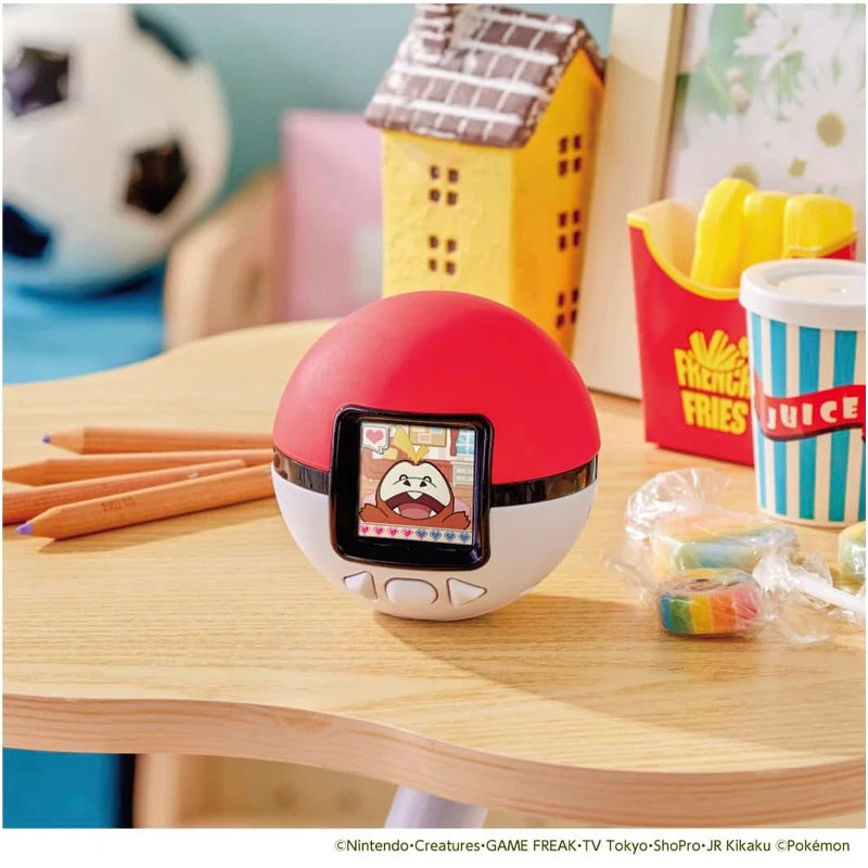 Poké Ball Pocket Monster Game Console - Fun with Pikachu & Friends