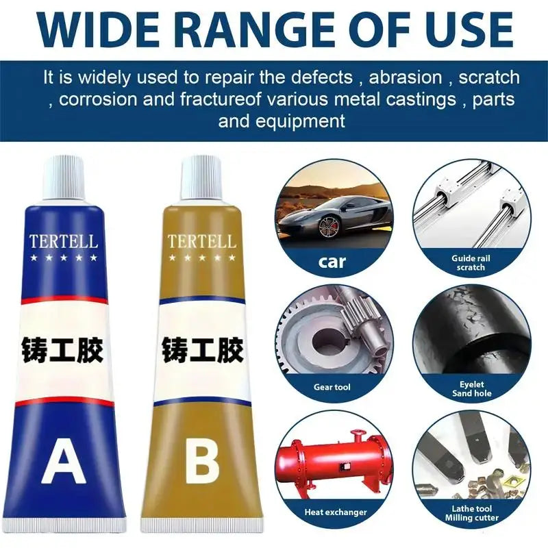 Welding-Grade Casting Adhesive - Machinable and Paintable Solution