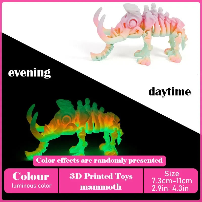3D Printed Tyrannosaurus Rex Model | Movable Realistic Desktop Decoration