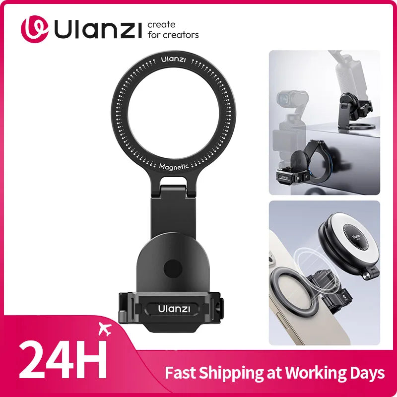 Ulanzi PM01 Magnetic Expansion Adapter for iPhone Vlog Kit