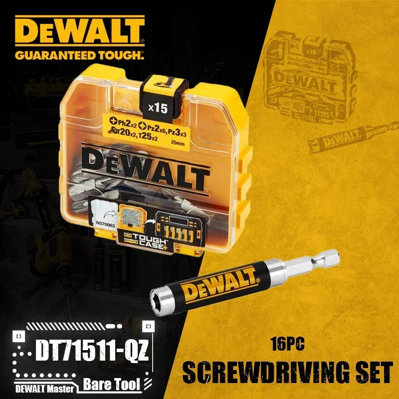 DEWALT 16PC Extreme FLEXTORQ Screw Driving Set - Durable & Efficient