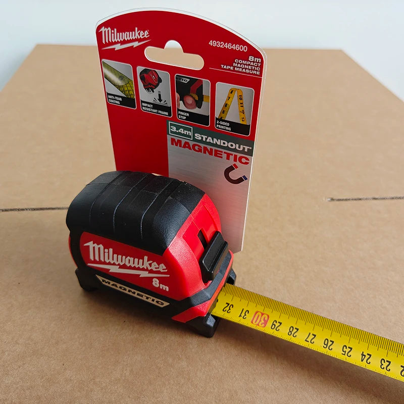 Milwaukee Heavy-Duty AutoLock Tape Measure - 5m/8m/10m Sizes