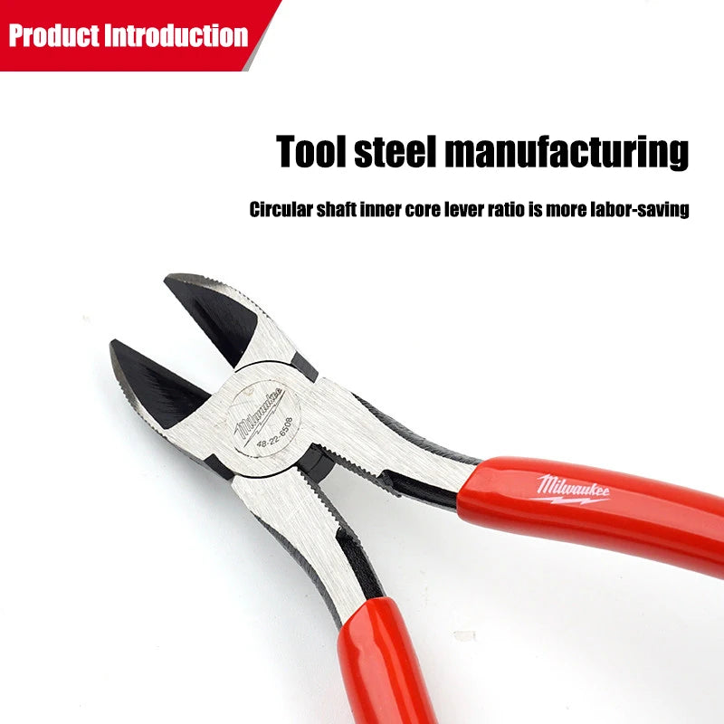 Milwaukee 8-Inch Diagonal Cutting Pliers - Durable & Precise