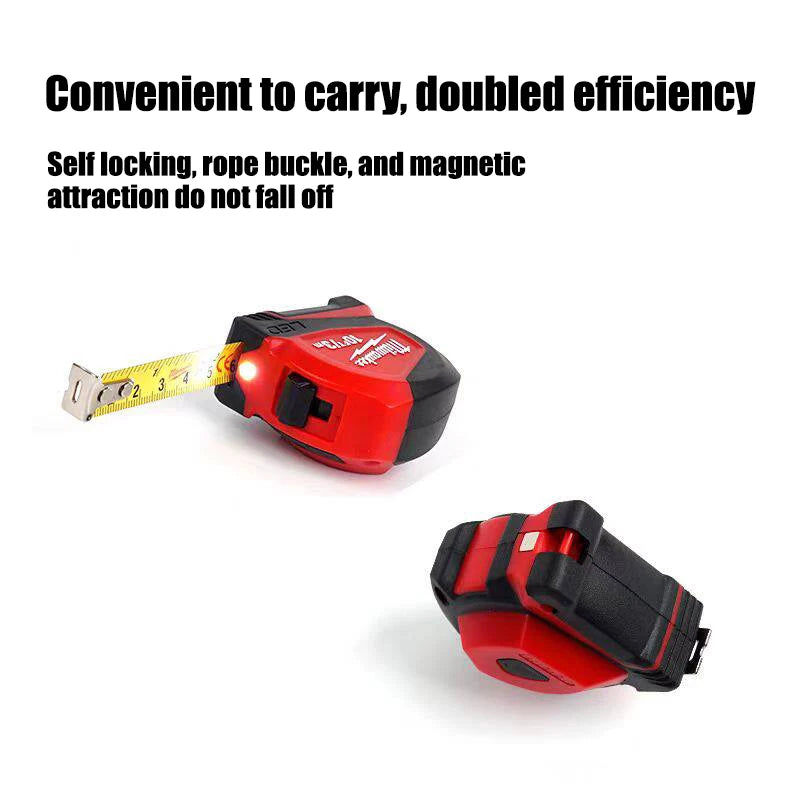 Milwaukee 3m/10ft LED Light Tape Measure - Durable & Magnetic