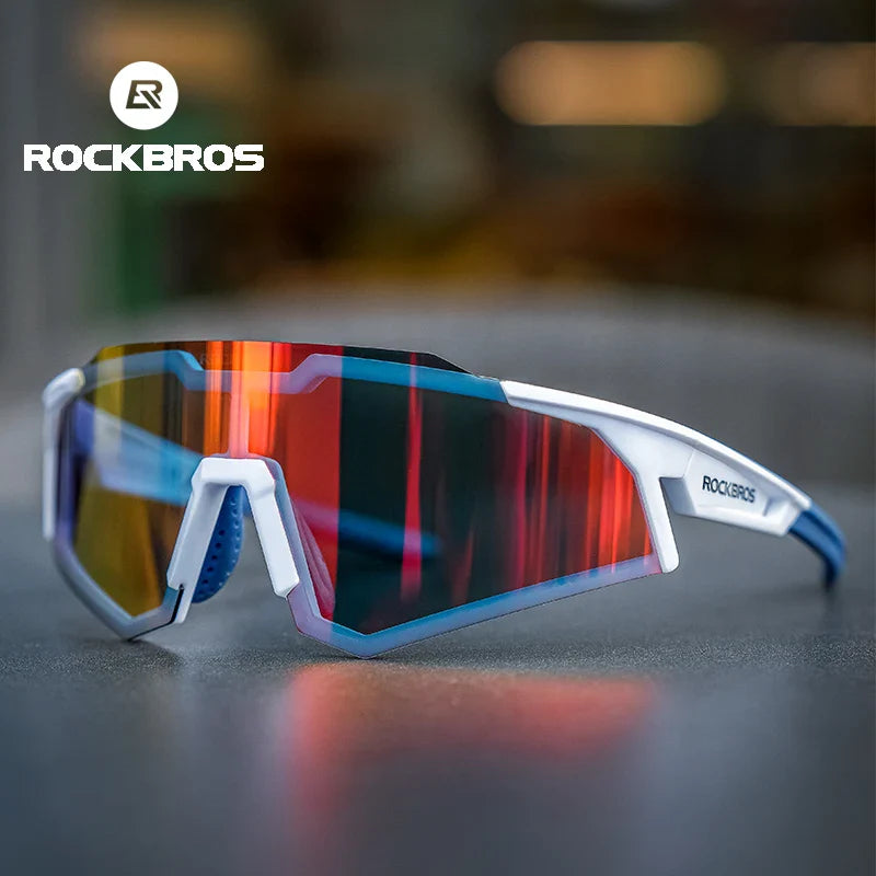 ROCKBROS Photochromic Polarized Cycling Glasses - Ultra UV400 Protection