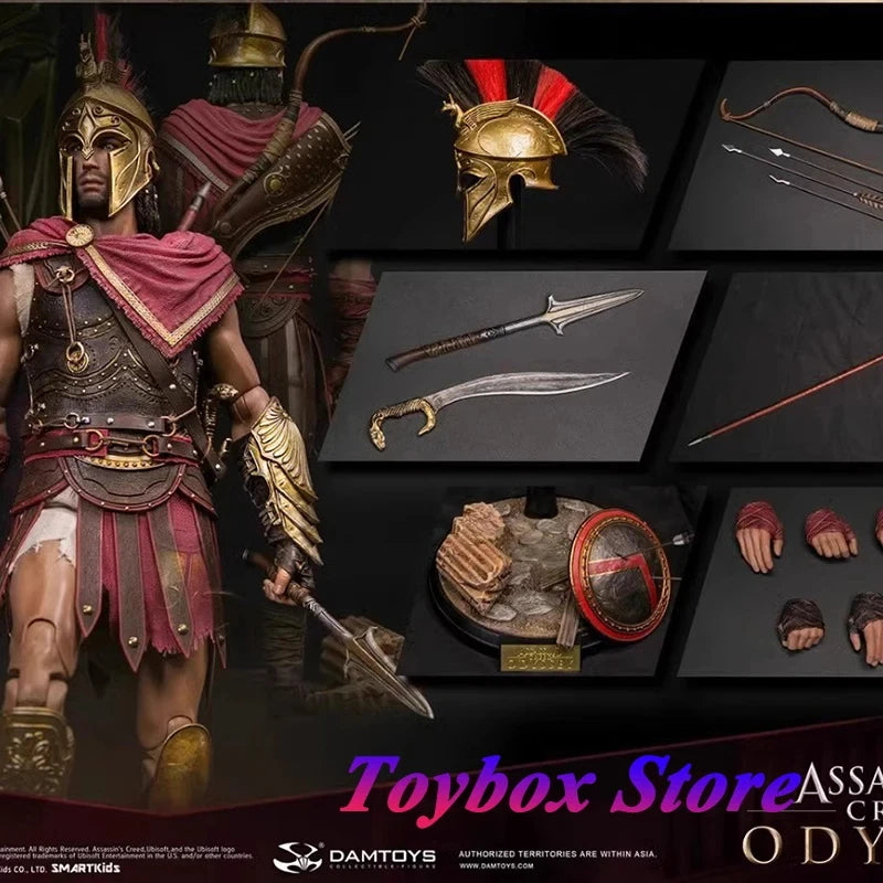 DAMTOYS DMS019 1/6 Scale Alexios Odyssey Action Figure with Shield
