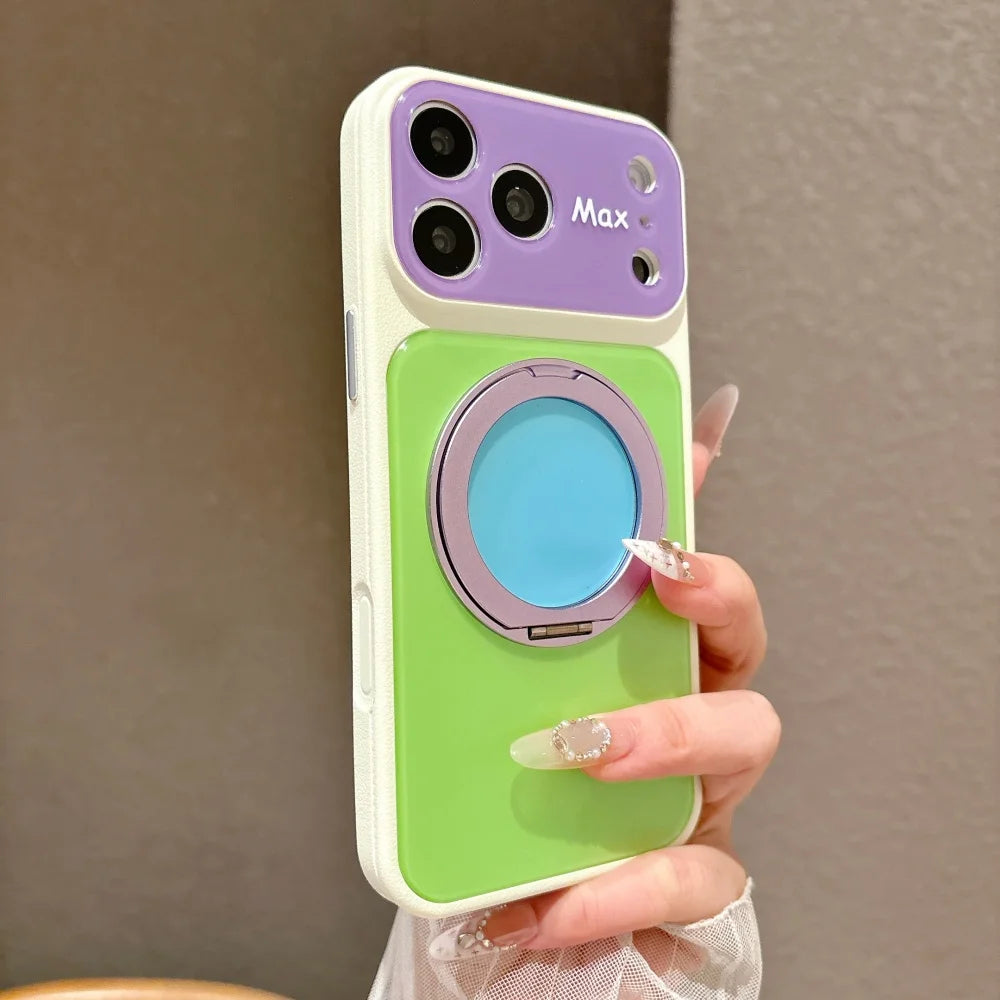 Magnetic Shockproof Camera Protection Case for iPhone 14/15 Pro Max
