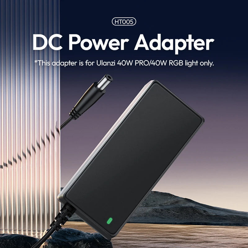 Ulanzi HT005 DC Power Adapter for 40W Pro/RGB COB Lights