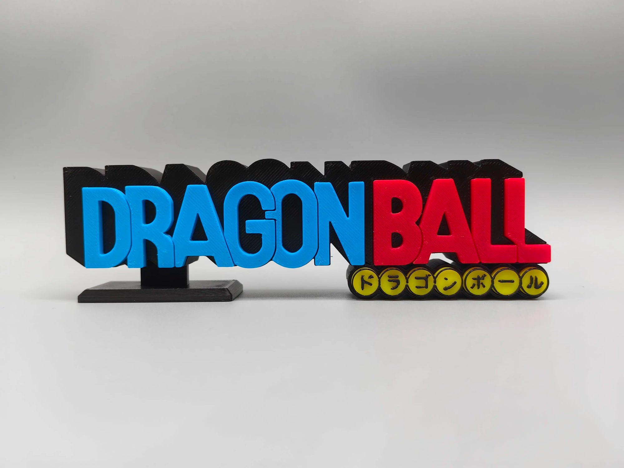 Dragon Ball Super 3D Printed Logo Sign - Handmade Ornament & Display