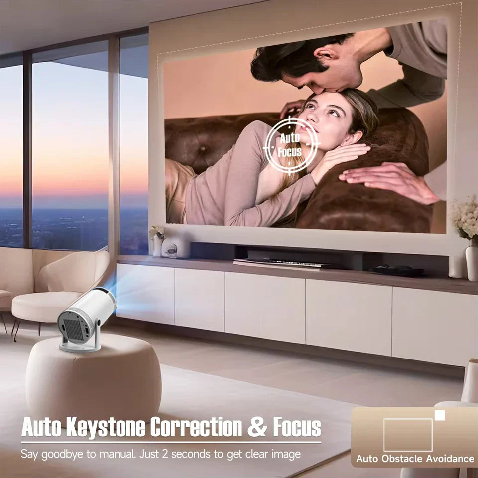 KaiAqua 4K Smart Projector - Premium Home Cinema Experience