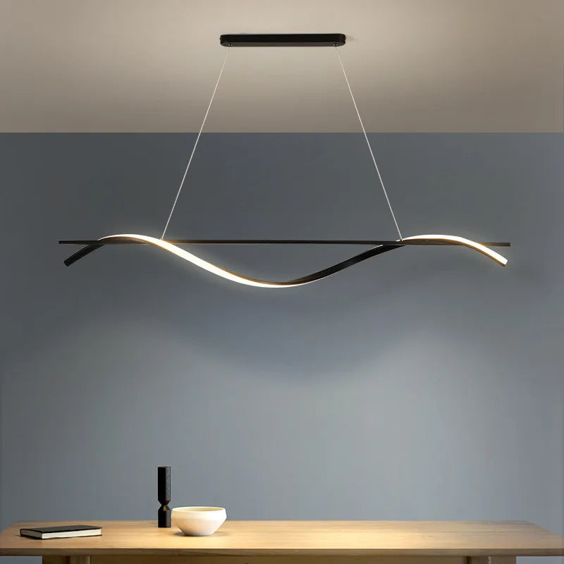 Minimalist Nordic LED Pendant Chandelier for Modern Dining Spaces