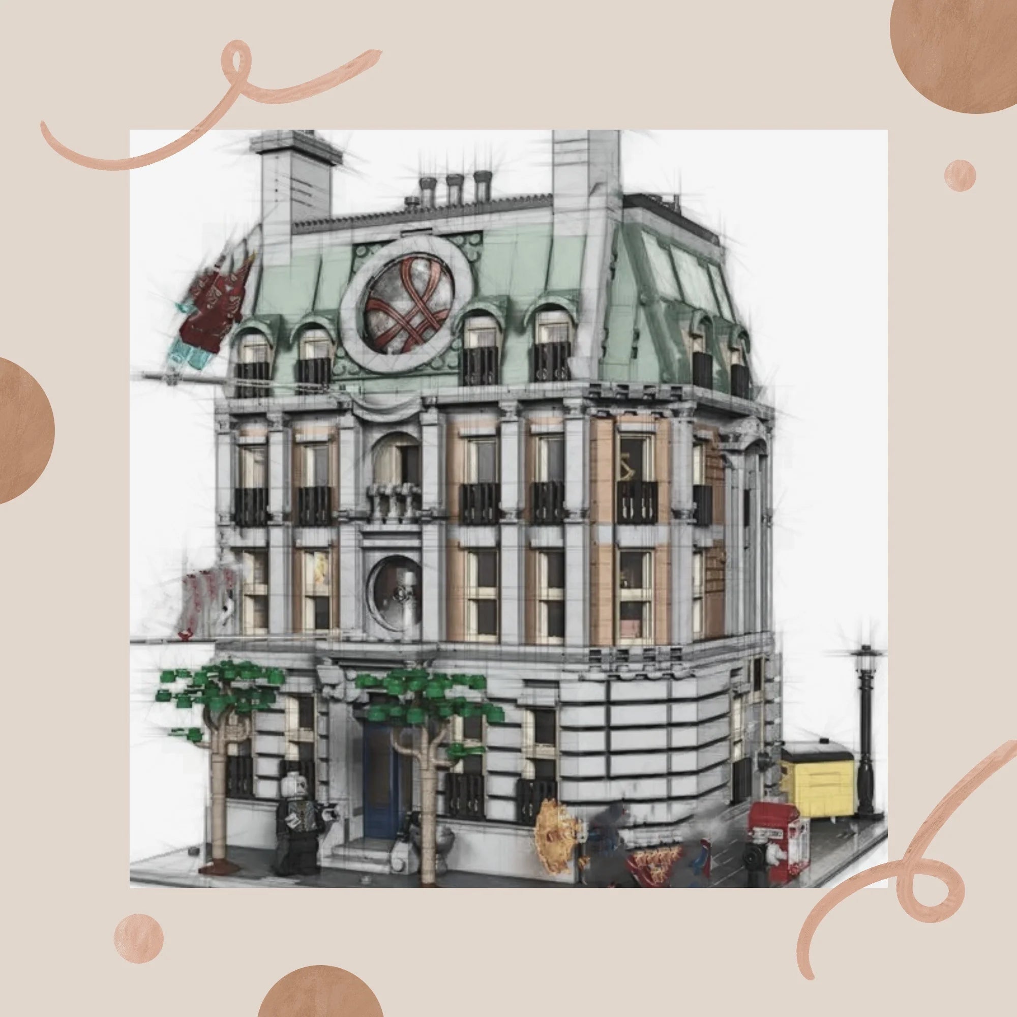 Creative Architectural Puzzle Toy for Kids Aged 5+, Brain-Boosting Fun