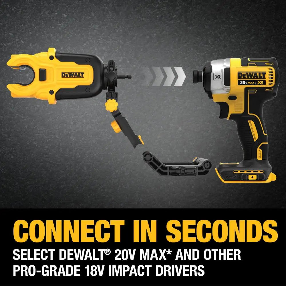 DEWALT IMPACT CONNECT™ Pipe Cutter Attachments for PVC & Copper