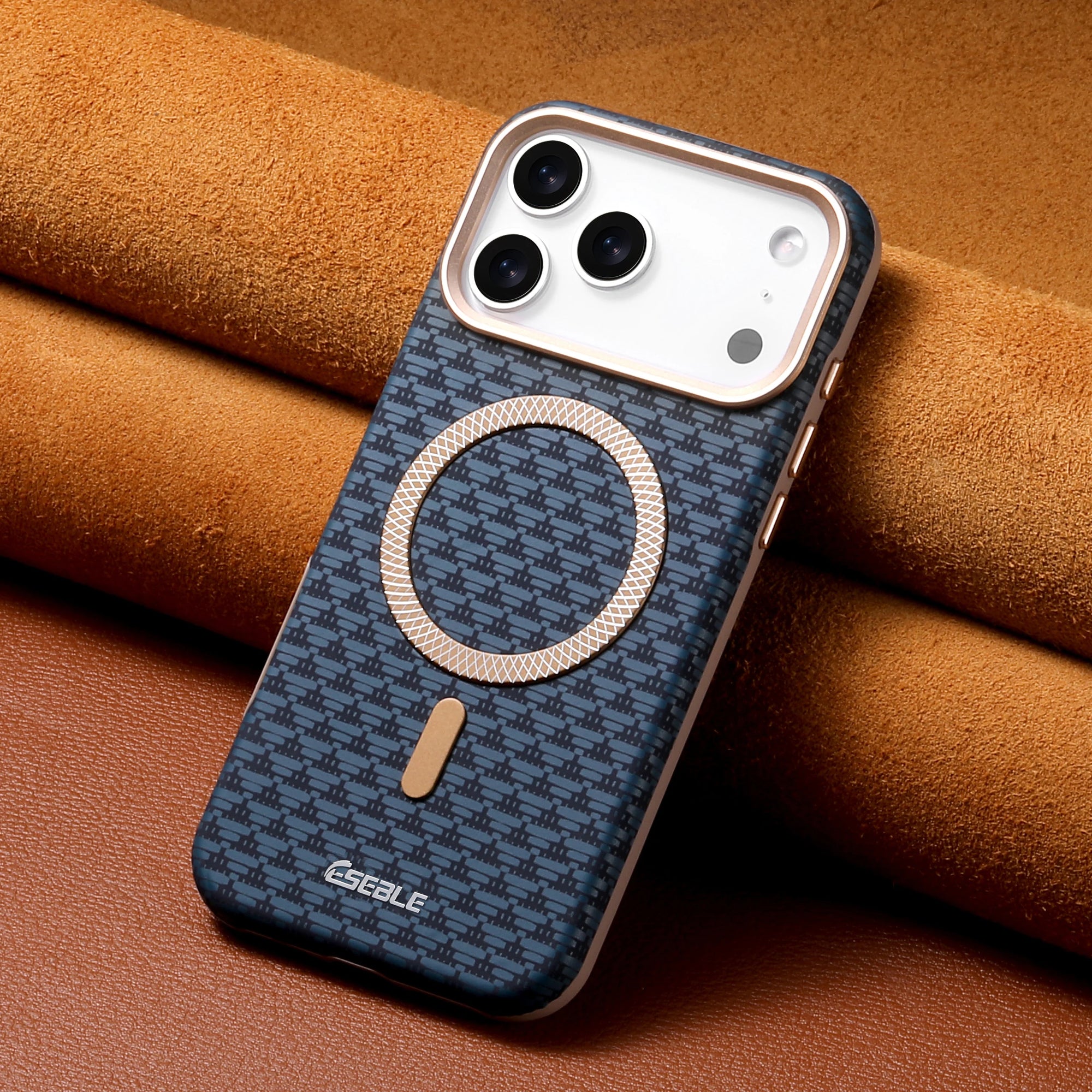 Luxury Magnetic Leather Phone Case for iPhone 13-17 Pro Max