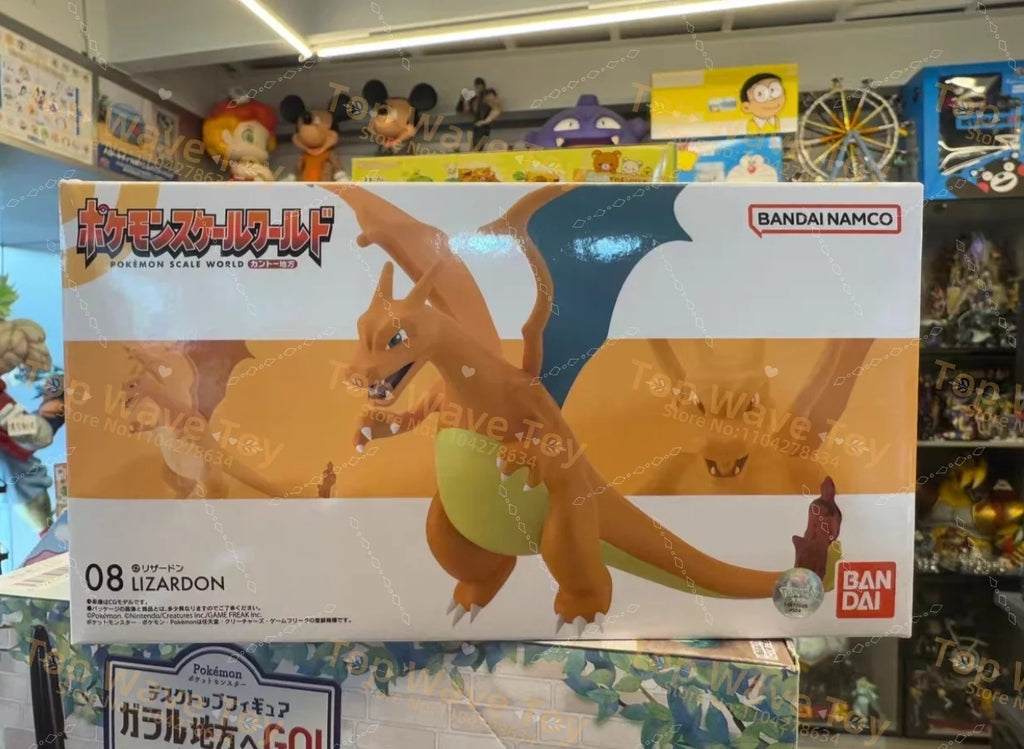 Collectible Bandai Pokemon Scale World Figures - Charizard, Blastoise & Venusaur