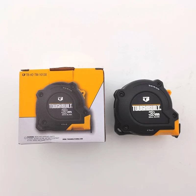 TOUGHBUILT Ergonomic Tape Measure - 3 to 10M with Rugged Design