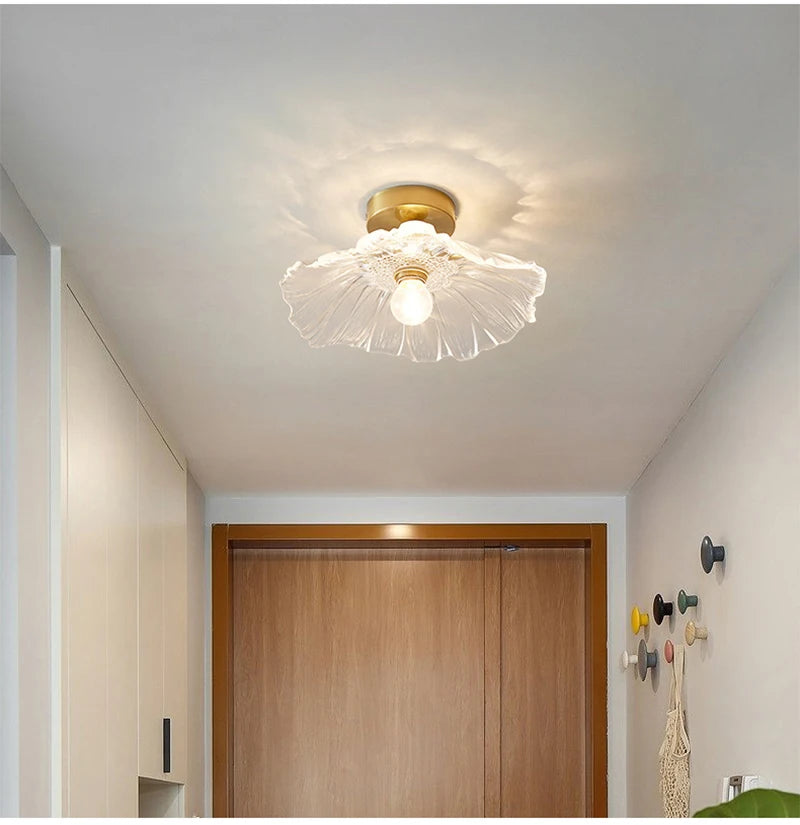 Stylish Glass Pendant Light - Modern Hanging Lamp for Dining & Kitchen