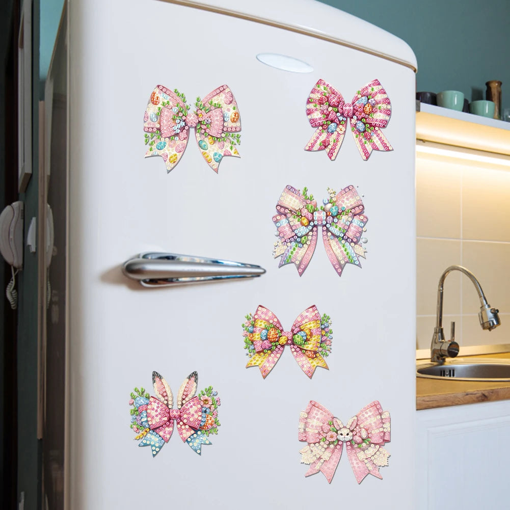 Easter DIY Diamond Painting Refrigerator Magnet Kit - Craft Set