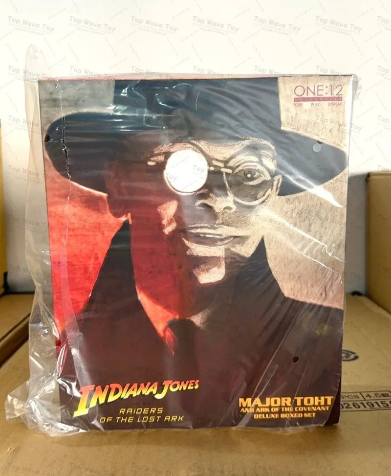 Deluxe Mezco ONE:12 Major Toht Action Figure Set - Raiders of the Lost Ark