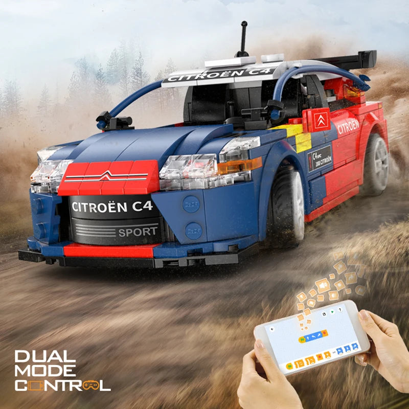 CADA Citroen WRC 2008 Remote Control Racing Car Building Blocks Set