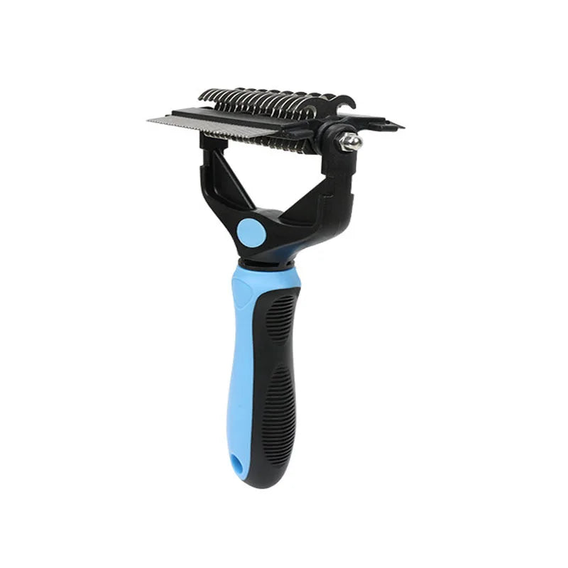 3-in-1 Pet Deshedding Brush & Fur Remover for Dogs and Cats