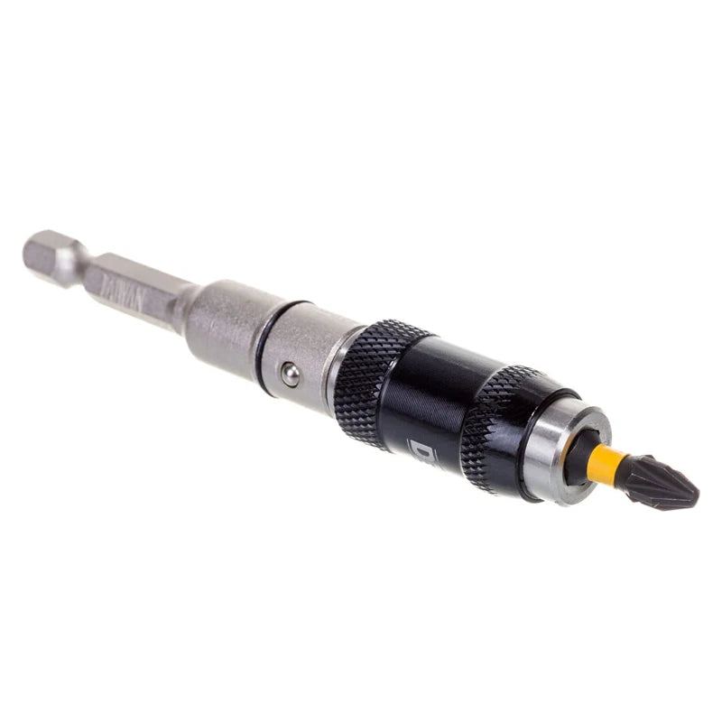 DEWALT Extreme Impact Pivoting Bit Holder 20° PZ2 - 1/4" Magnetic