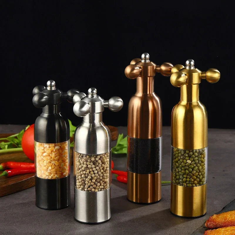 Premium 304 Stainless Steel Manual Pepper Grinder - Eco-Friendly Design