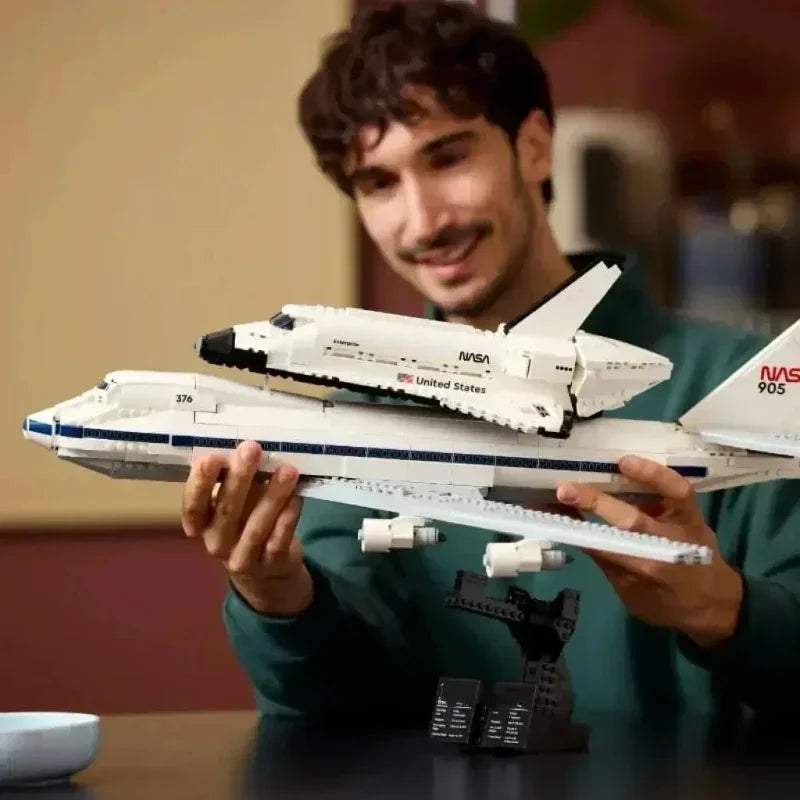 Creative Space Shuttle LEGO Set - Educational STEM Toy for Kids