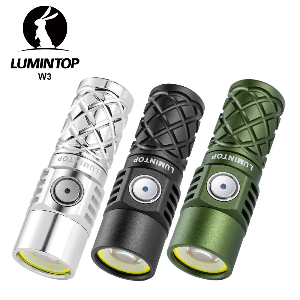 LUMINTOP W3 Rechargeable LED Flashlight - 700M Waterproof Tent Torch