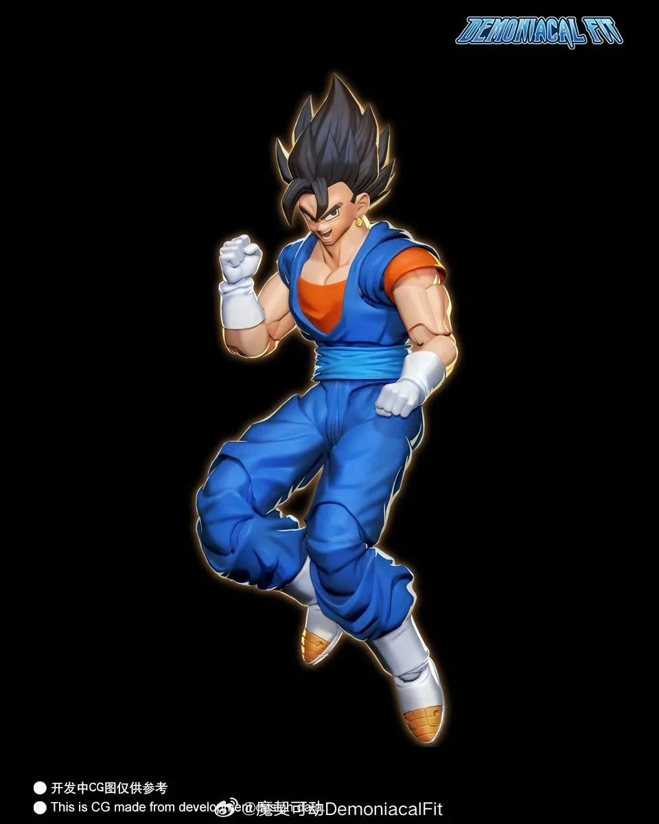 Vegetto Super Saiyan Action Figure - Dynamic Anime Display