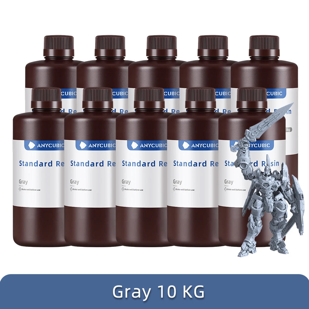 ANYCUBIC 405nm UV Resin for 3D Printing - High Precision & Fast Curing