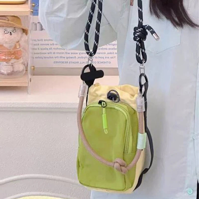 Sport Outdoor Lightweight Crossbody Bag for Phones & Water Bottles