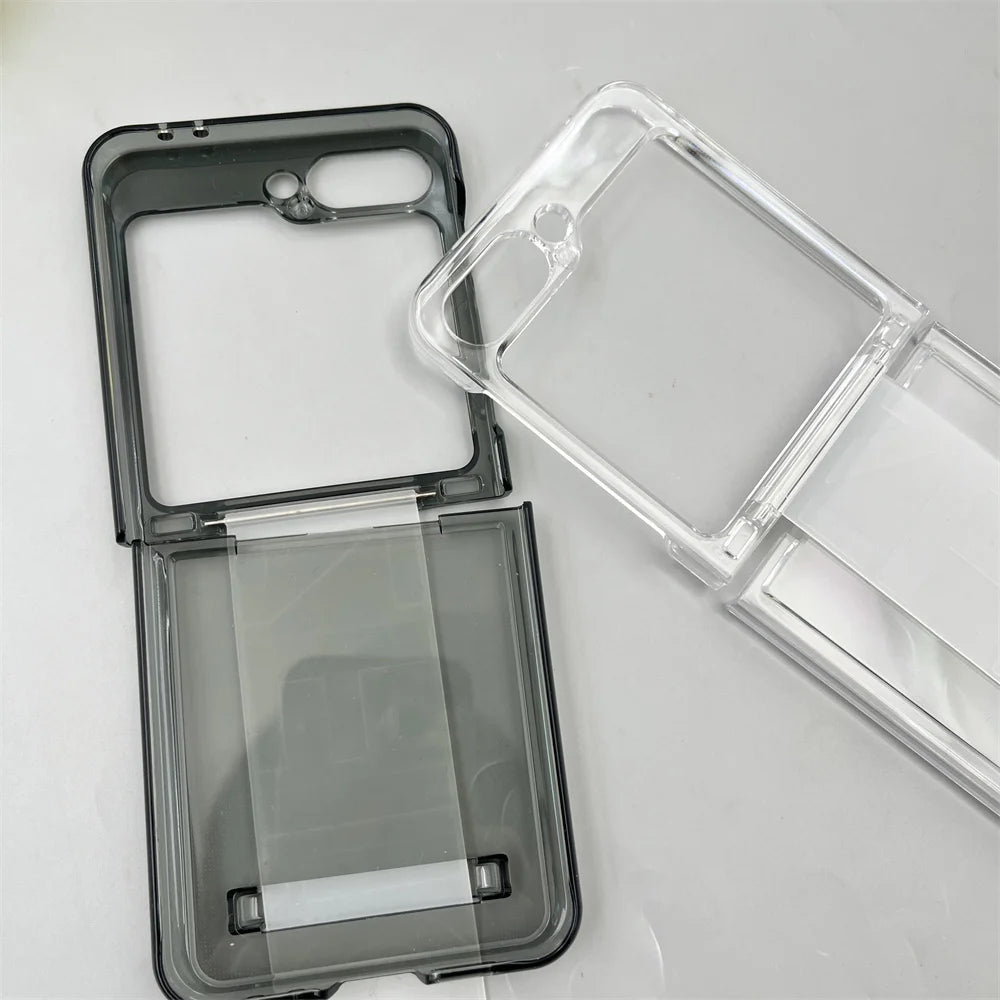 Luxury Shockproof Wrist Strap Case for Galaxy Z Flip 7/6/5